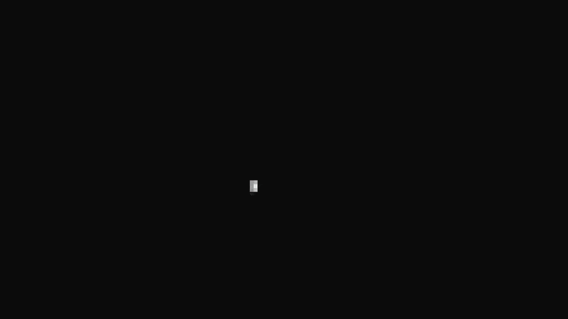 Gallery exhibition film frame